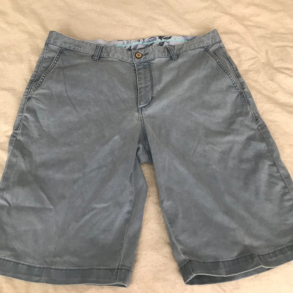 Mens Tommy Bahama Tencel/Cotton Flat front shorts 35